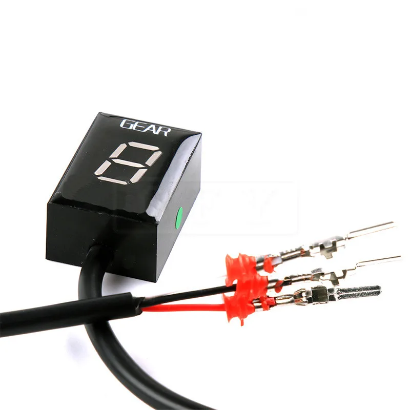 

Motorcycle LCD Electronics 6 Speed 1-6 Level Gear Indicator Digital Gear Meter For Honda CB400F CRF250 CB1100 CRF 250 CB400 F