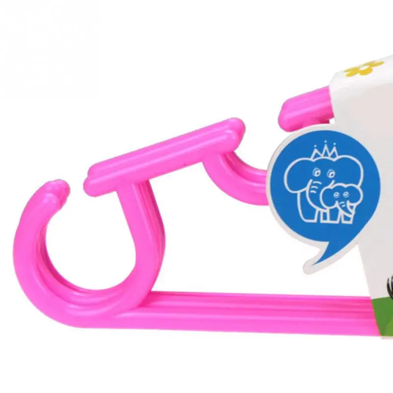 5 шт 27 см Новая детская вешалка с бантиком Детская Одежда колышки пластиковые