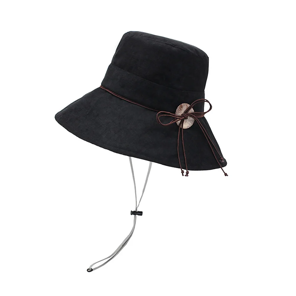 Панама женская однотонная с бантом летняя 5 цветов | Аксессуары для одежды