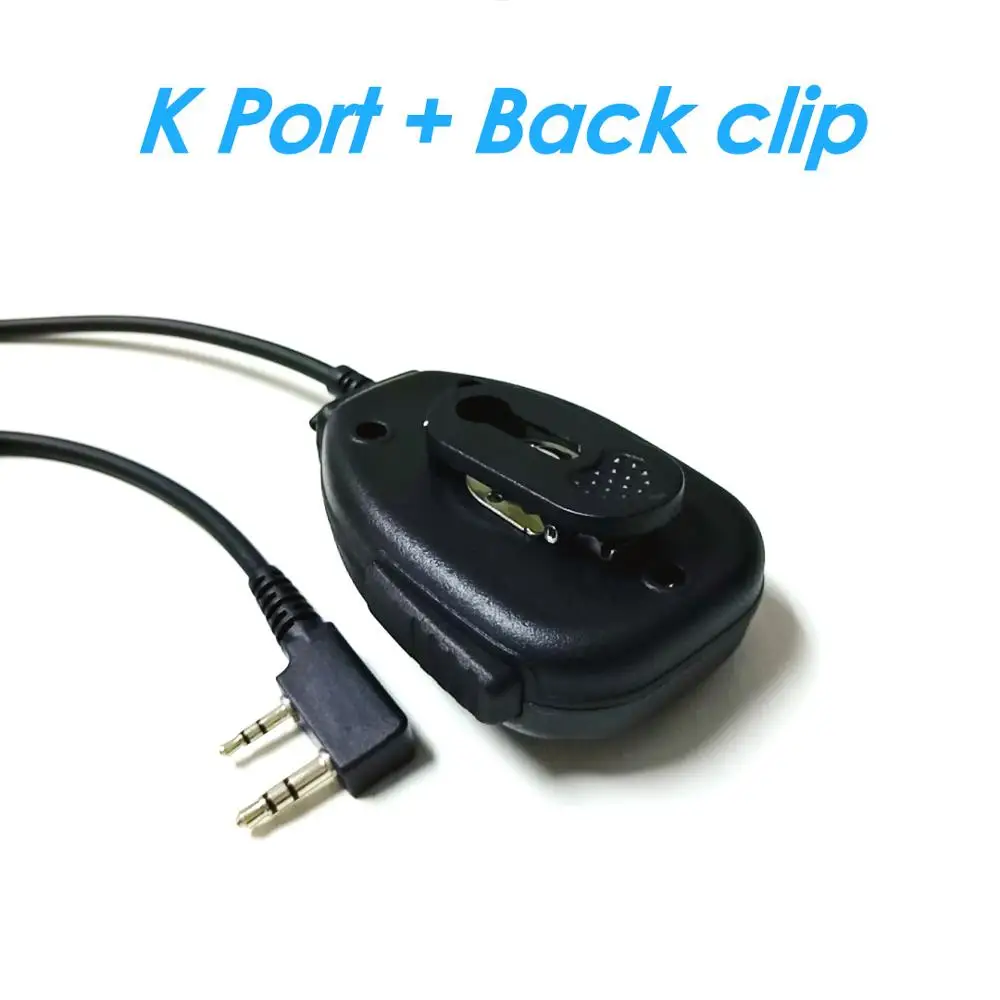 5 шт. портативная рация ручной микрофон для Baofeng UV 5R радио с PTT Mic K порт портативный