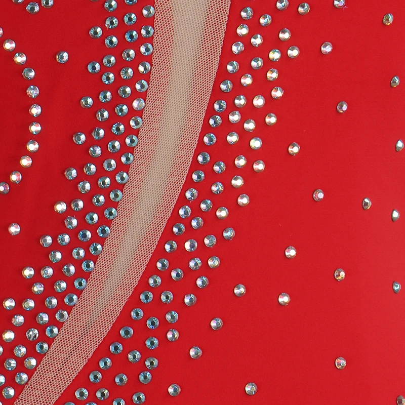 

Figure Skating Dress Women's / Girls' Ice Skating Dress Black Spandex, Stretch Yarn Professional / Competition Skating Wear B017