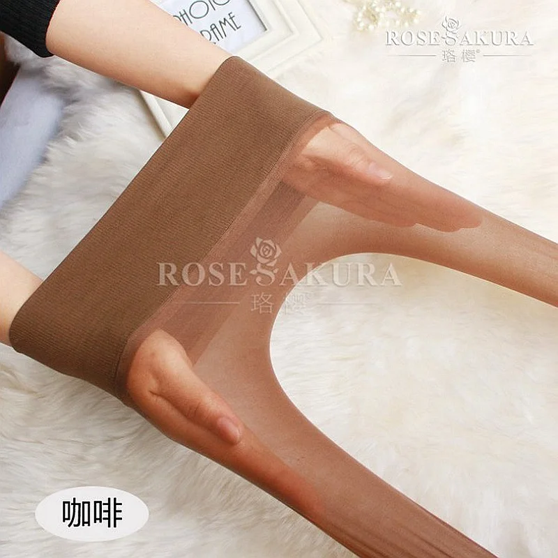 8D бесшовные колготки с высокой талией бархатные Бесшовные прозрачные чулки