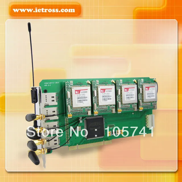 GSM400G VoIP PBX Card TDM400P with GSM modules PCI card|pbx sale|card combocard cutter |