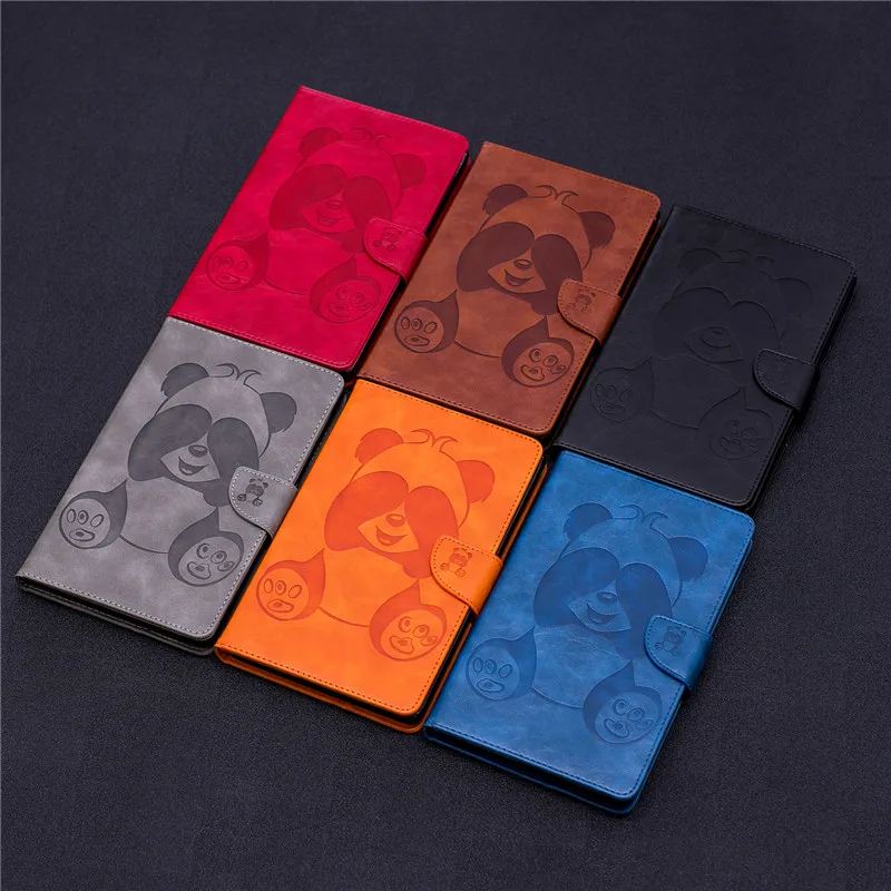 Wekays для Amazon новый Kindle 2016 8 й мультяшный панда кожаный чехол поколение 6 0 дюймов