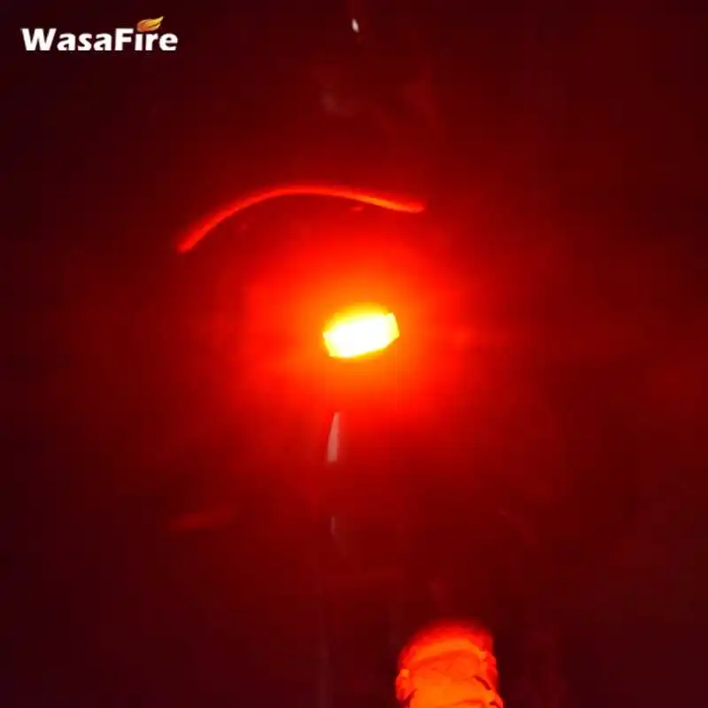 WasaFire беспроводной Велосипедный задний светильник светодиодный USB зарядка 700 мАч 3
