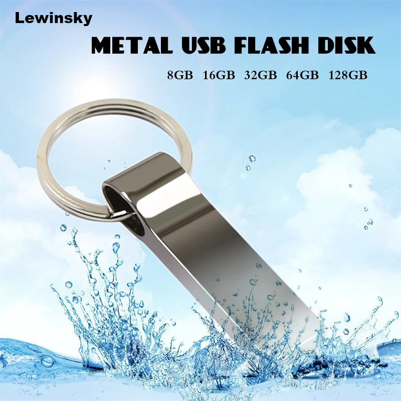 2.0 USB Flash Drive 2T Waterproof Pendrive Memoria Metal Stick High Speed Pen P5 | Компьютеры и офис