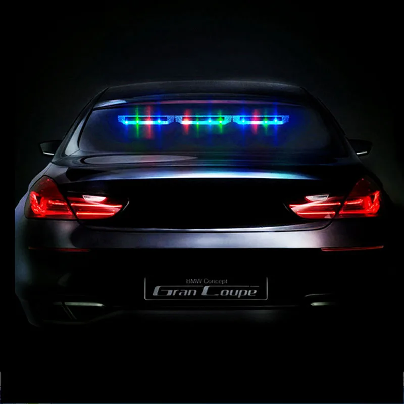 2 шт./10 Вт лобовое стекло светодиодной вспышки света автомобилей флэш аварийного