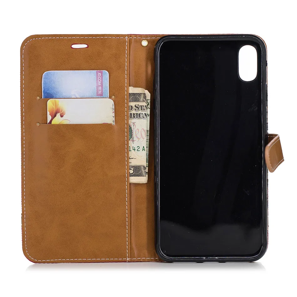 Чехол для телефона для iphone 11 Pro Max Cow Boy, откидной Чехол для apple X Xs Xr 6 6S 7 8 Plus 5 5S SE, хит, цветной чехол, кошелек, чехол D07Z