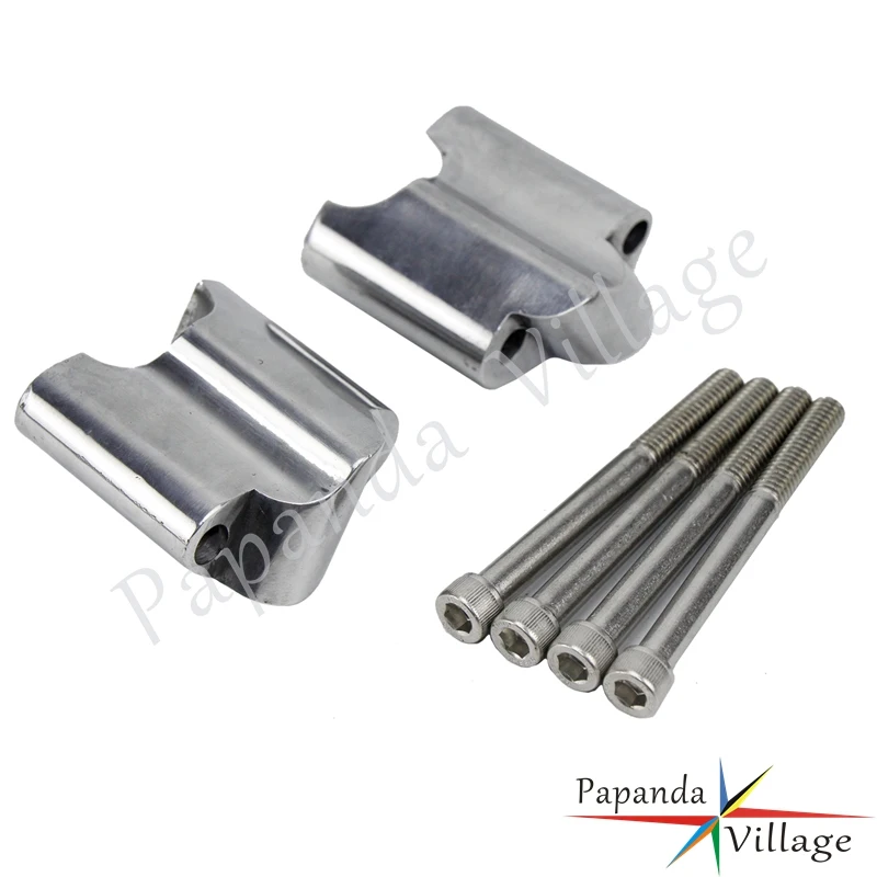 Алюминиевый руль мотоцикла подъемный набор 1 &quot25 мм ручка бар зажимы 2&quot Rise для