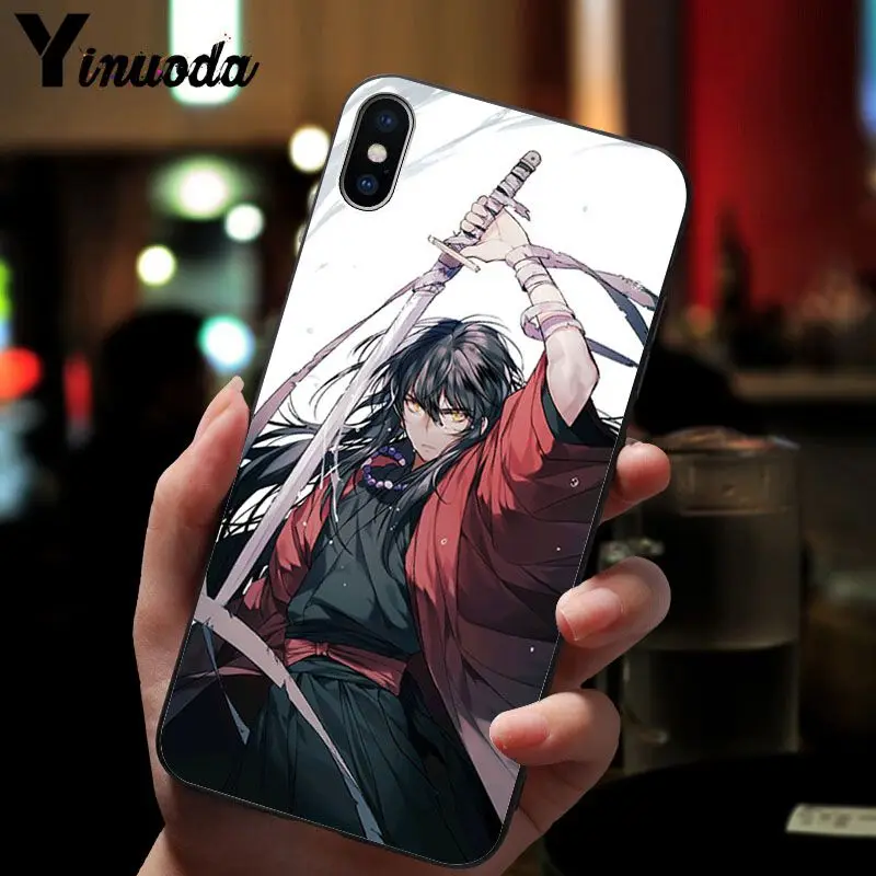 11pro MAX inuyasha Аниме шаблон ТПУ Мягкие аксессуары для телефонов Чехол мобильного