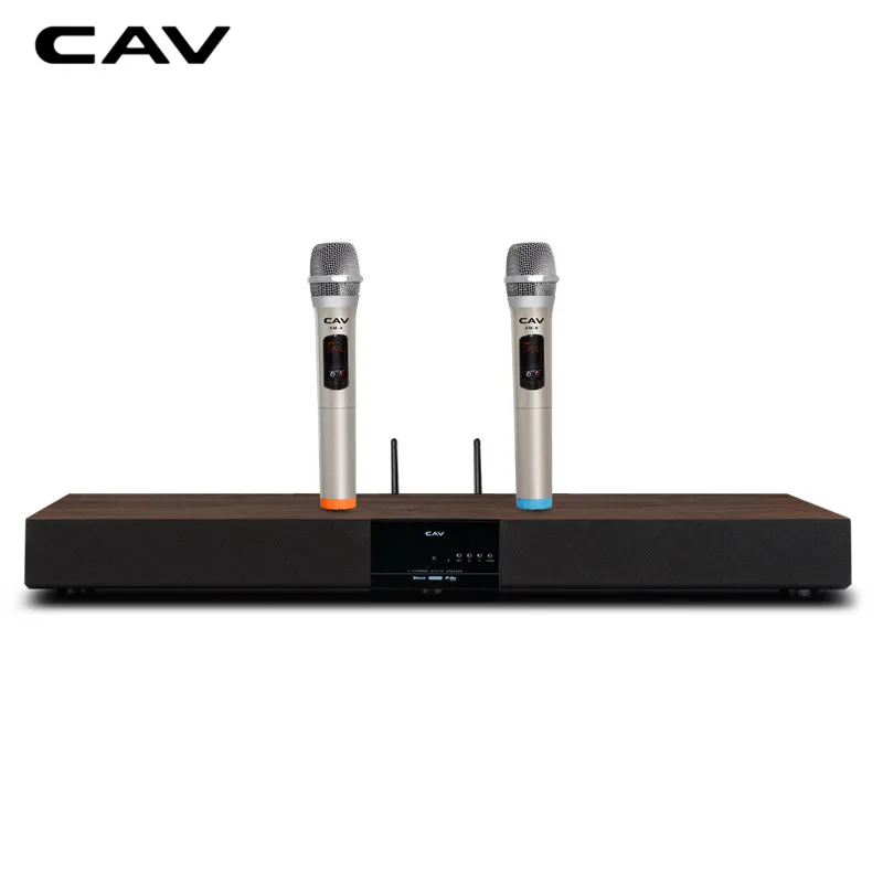 Cav tm12k Саундбар столбец с Микрофоны Беспроводной Bluetooth оптический Волокно