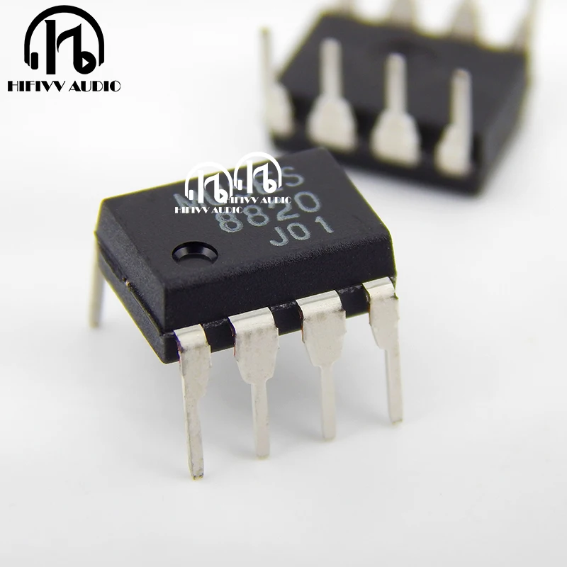 Hifi Audio Muses 8820 японский усилитель звука с двойным каналом Muses8820 IC Chip OP AMP|op amp|hifi audioaudio