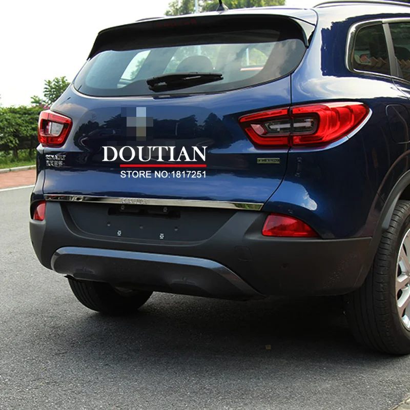 Для Renault Kadjar 2018 2017 2016 2015 наклейка на дверь задняя из нержавеющей стали отделка