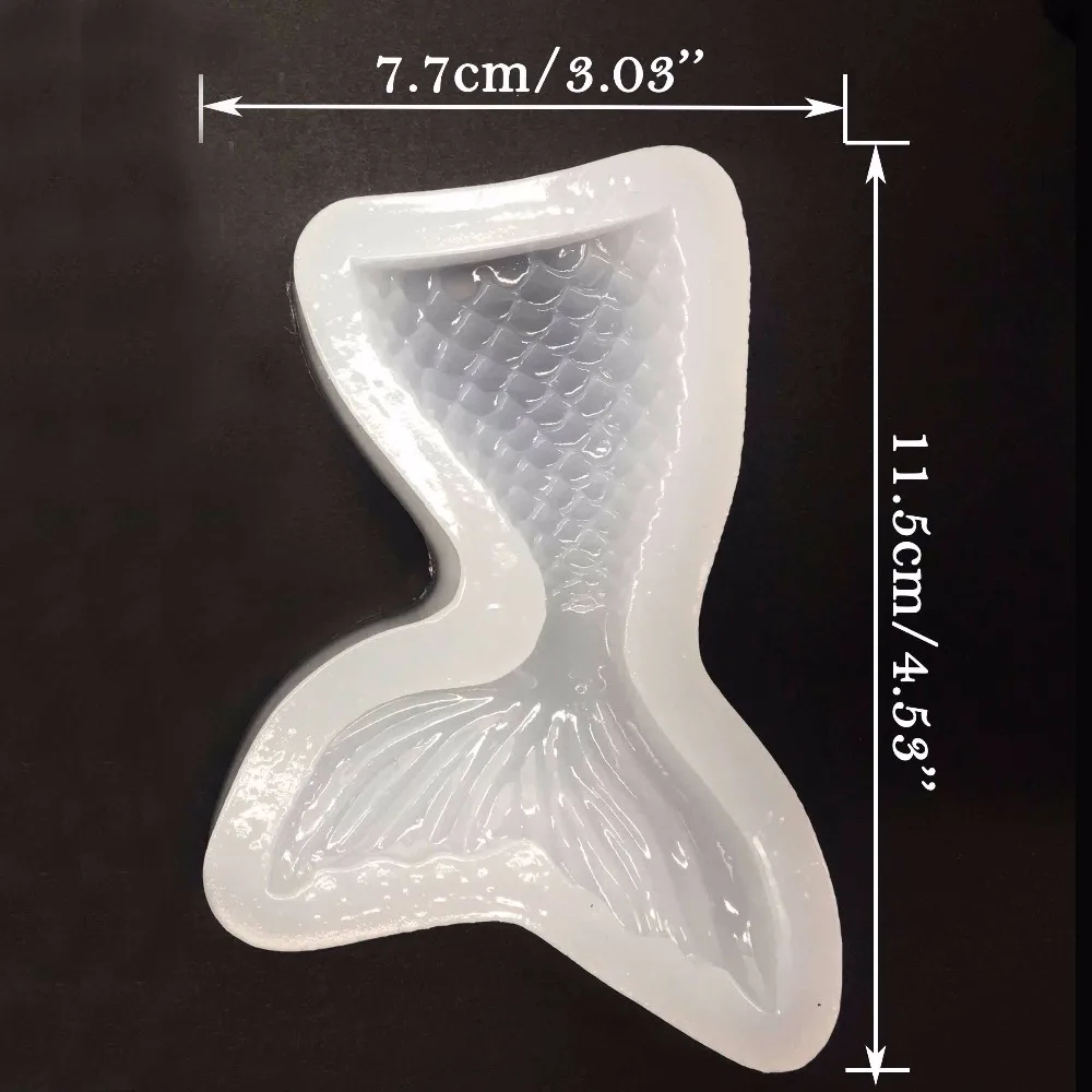 Силиконовая Русалка пресс-форма для изготовления ювелирных изделий DIY ручной