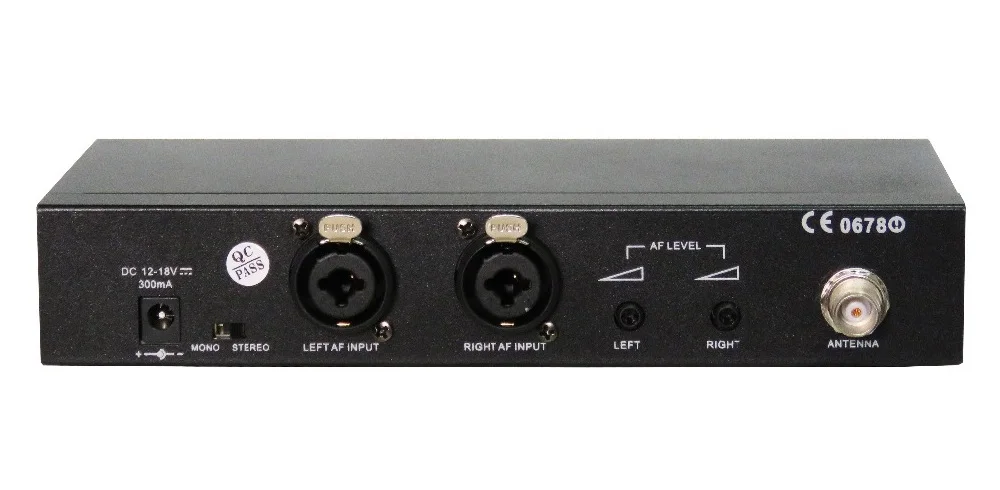 Беспроводной UHF телефон микрофон 1CH Универсальный поясной In Ear Pro шоу на сцене