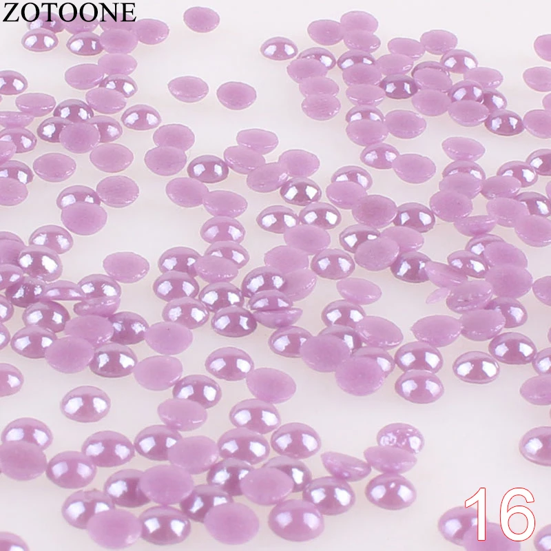 ZOTOONE SS16 Стразы для одежды свадьбы следы Сделай Сам керамика жемчужные стразы