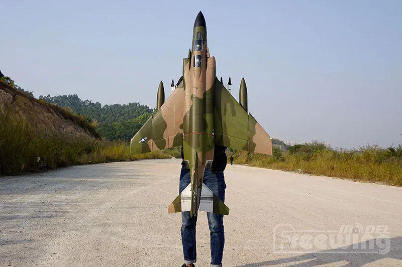 Freewing F4 F 4 90 мм RC модель самолета игрушечный комплект с