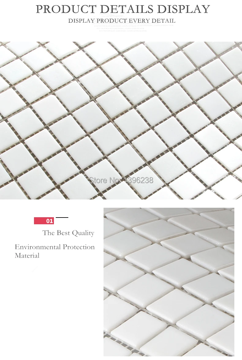 Белая мозаичная плитка из хрустального стекла настенная кухонный фон для ванной
