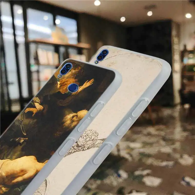 Мягкий силиконовый чехол для Huawei Honor 30 20 Pro 10 9 9X Lite 10i 9a 8a 7a 30s италия леонардо да