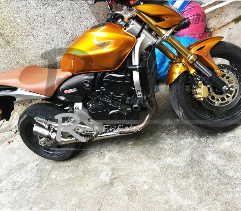 Слипоны для Honda Variation Hornet 600 CB600F Мотоцикл выхлопная труба Модифицированная