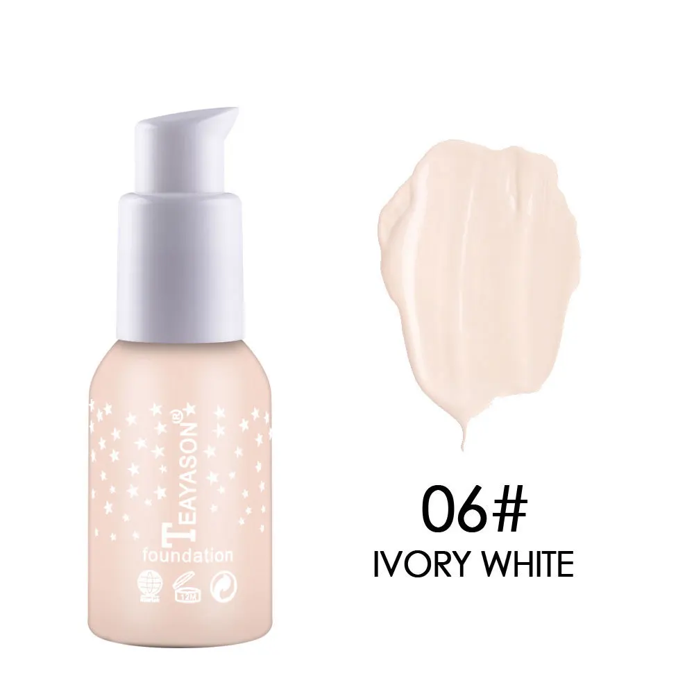6 Для женщин лица основа для естественного макияжа кисть для консилера отбеливание и осветление тональный крем богиня кисточка для жидкого тонального крема Лидер продаж - Цвет: 6