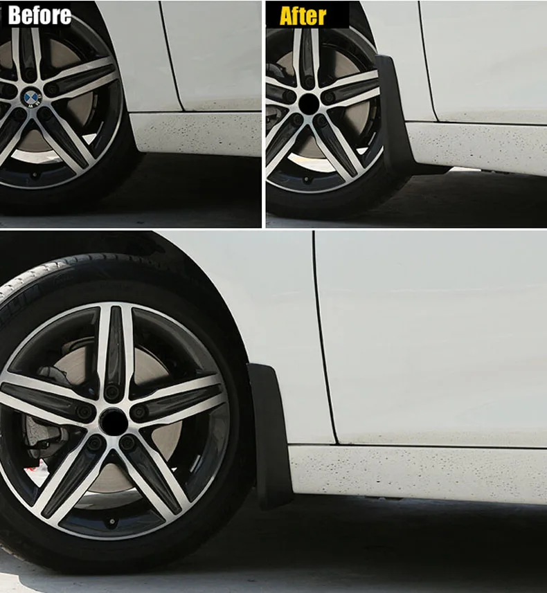 Набор брызговиков для BMW 2 серии F45 F46 Gran Active Tourer 2014 - 2020 Брызговики крыло аксессуары