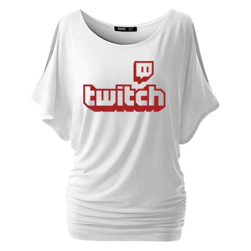 Twitch ТВ футболка игровой Топ Мужская геймер Fan Gifts короткий рукав с регулирующей