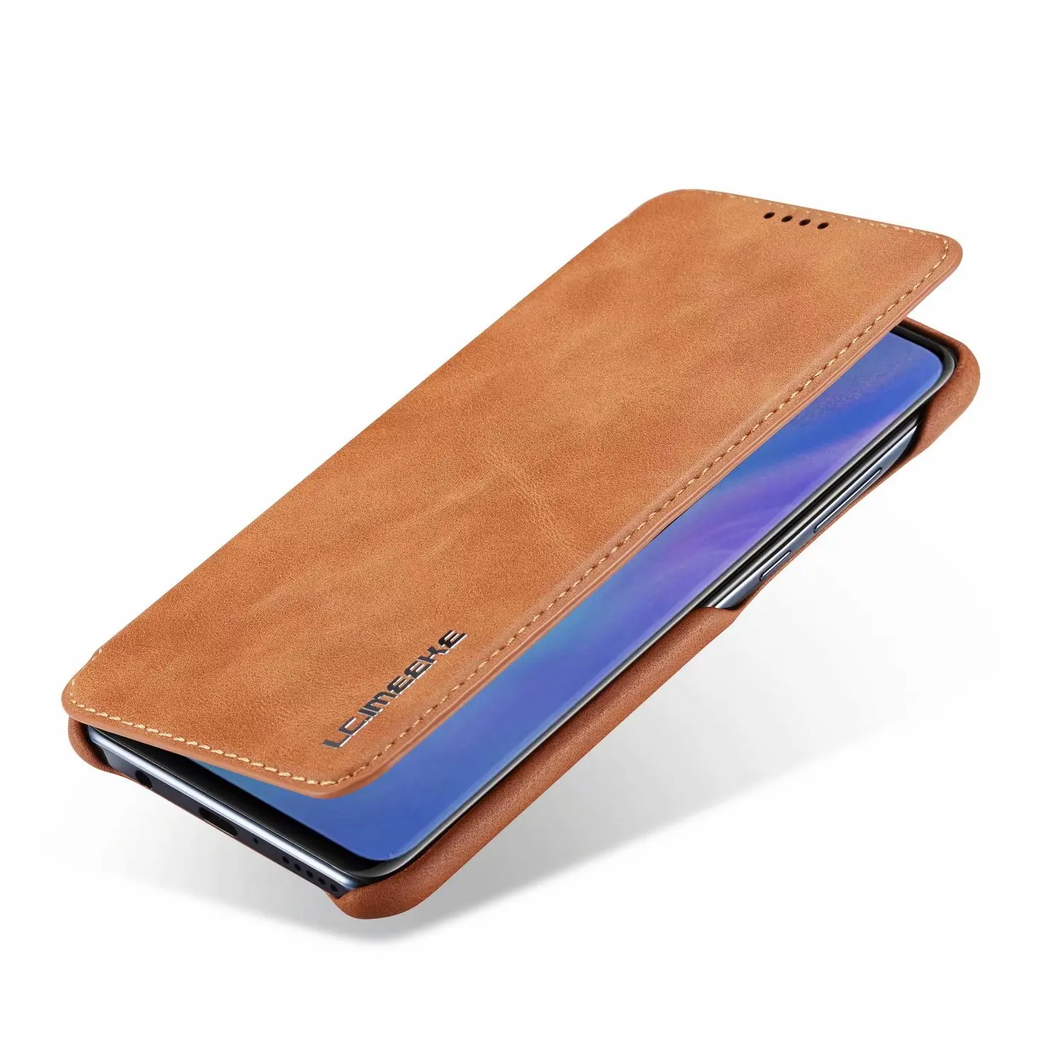 Чехол подставка для Huawei P30 Lite Роскошный кошелек кожаный магнитный флип чехол Nova 4e