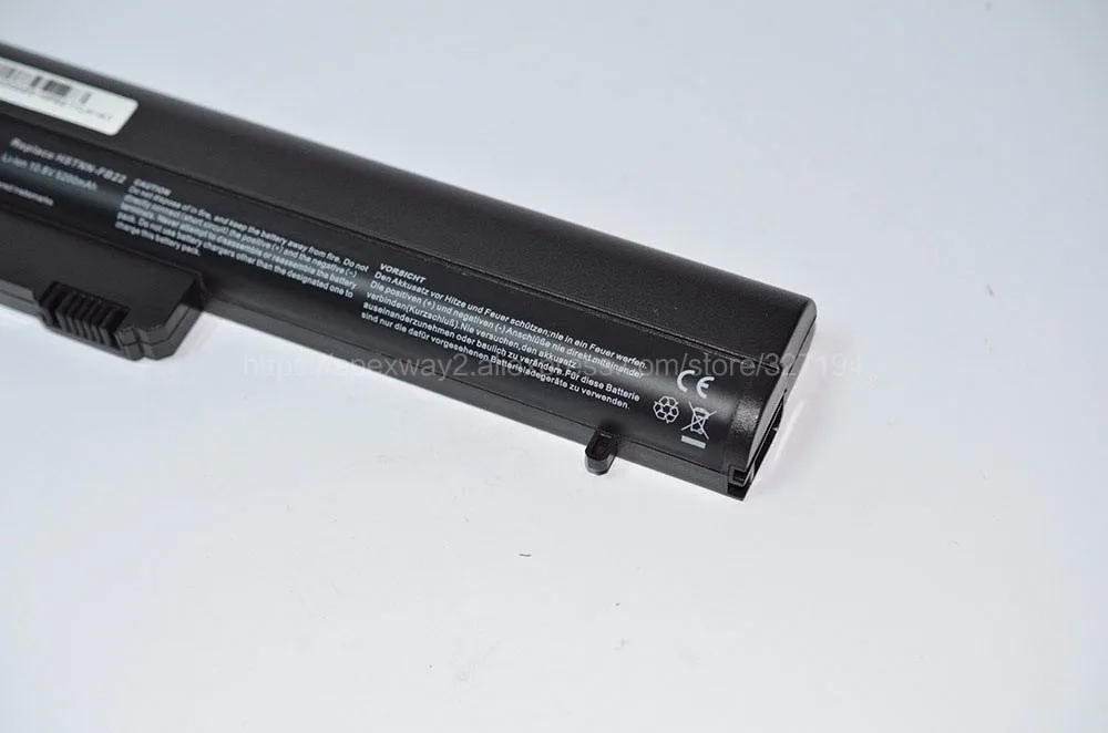 Apexway Аккумулятор для ноутбука hp 2533t EliteBook 2530p 2540p бизнес ноутбук 2400 2510p NC2400 4400mah 6 ячеек