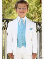 top sellingfree shippingcustom made white tuxedos boys formal occasion children wedding kides suit boys attire a37