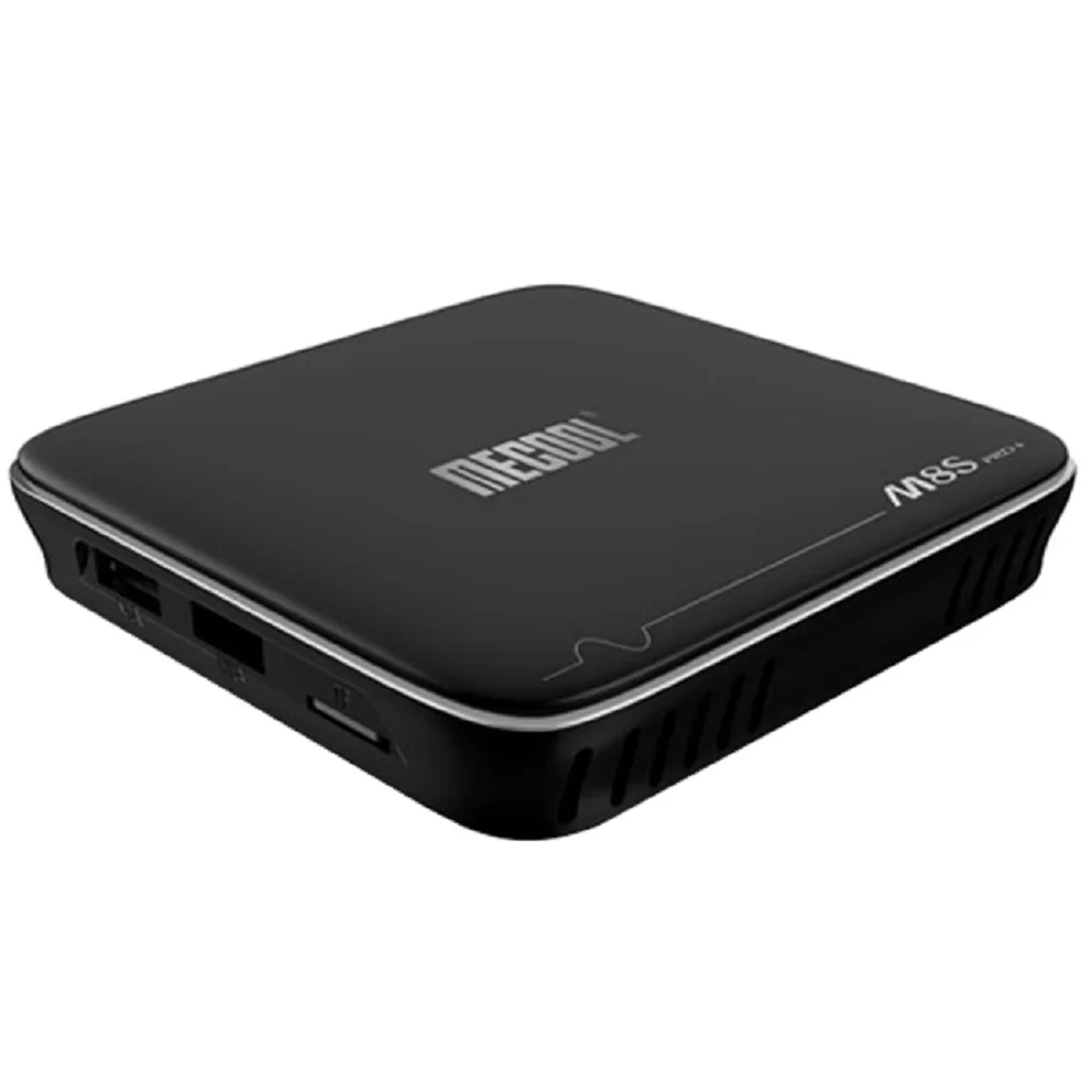 ТВ приставка MECOOL M8S PRO + Android TV OS 4K голосовое дистанционное управление Amlogic S905W 7 1 2 Гб