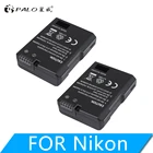 Аккумулятор ENEL14 EN EL14, 7,4 В, 1200 мА  ч, EN-EL14, для Nikon D5200, D3100, D3200, D5100, P7000, P7100, MH-24