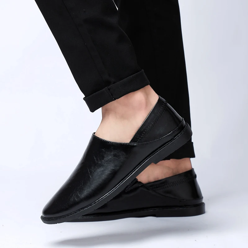 

Loafers Men Shoes genuine Leather Soft Moccasins Men Flats Casual outdoor Slip On Driving Shoes For Men Loafers Male shoes L5