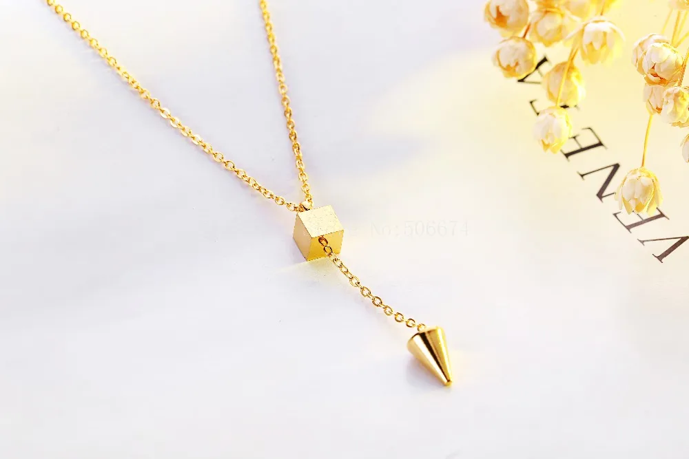 2017 Модные украшения колье coess конические Ожерелья для мужчин Bijoux Femme