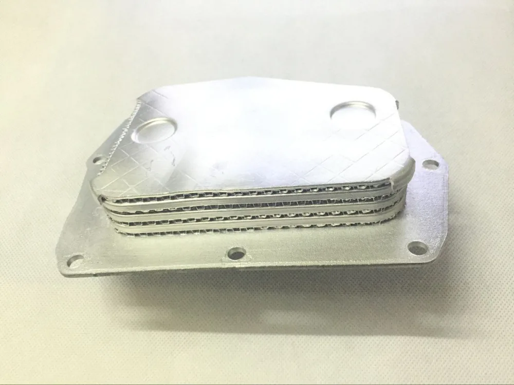 Масляный радиатор двигателя для Mercedes W140 W202 W203 W210 W211 M104 1041800409 1 шт.|cooler plate|cooler