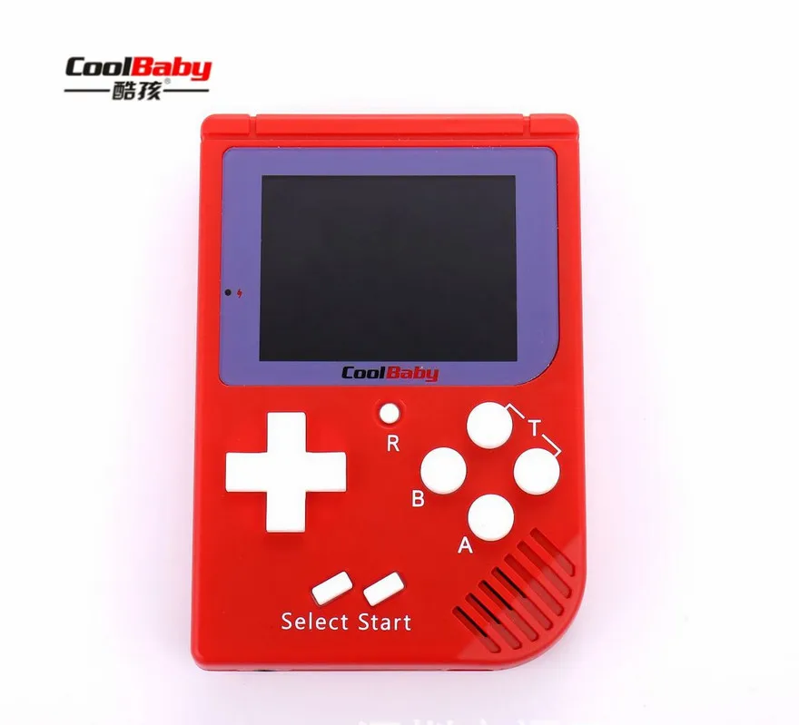 Портативная мини портативная игровая консоль Coolbaby в стиле ретро 8 бит 2 0 дюйма