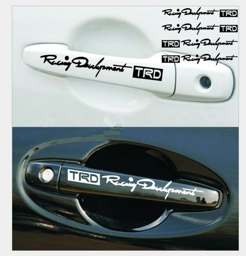 4 шт. автомобильные наклейки на дверные ручки аксессуары для Hyundai ix35 iX45 iX25 i20 i30 Sonata