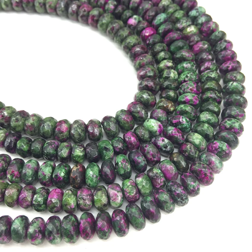 5 типов разноцветный красный зеленый камень овальная форма abacus rice в форме монет