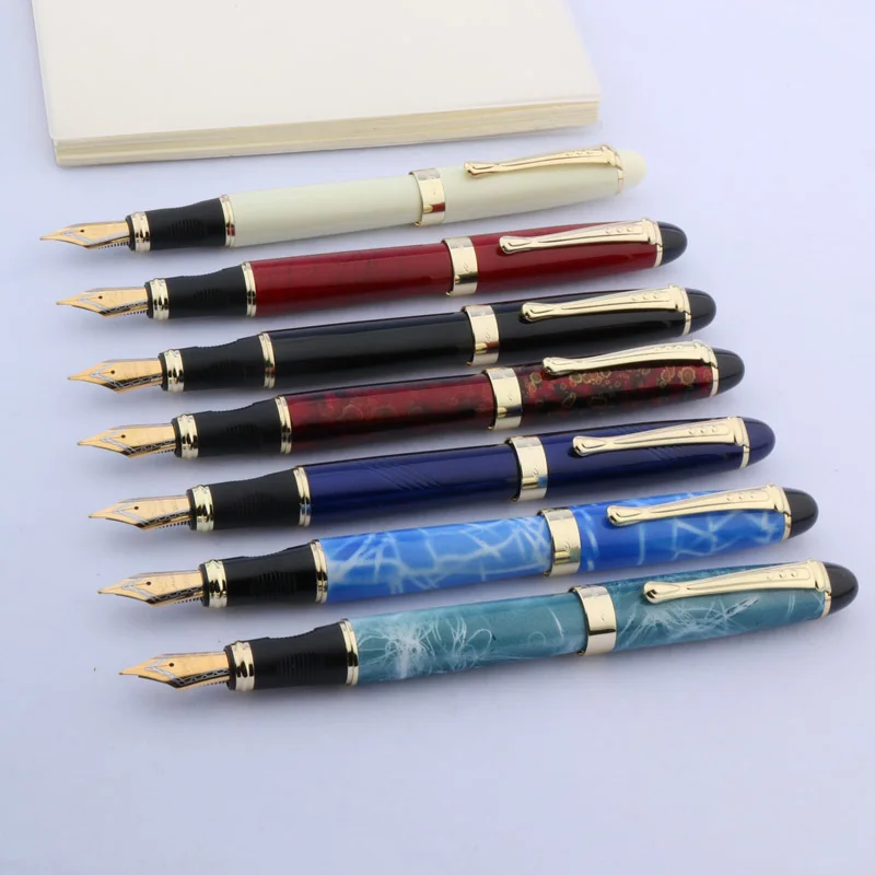 Металлический офисный золотой подарок JINHAO X450 1 шт. Иридиум 0 5 мм Классическая