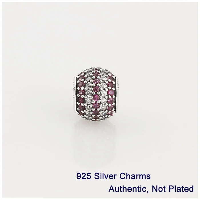 Браслеты и ожерелья из серебра 925 пробы с красным хрустальным шариком | Украшения