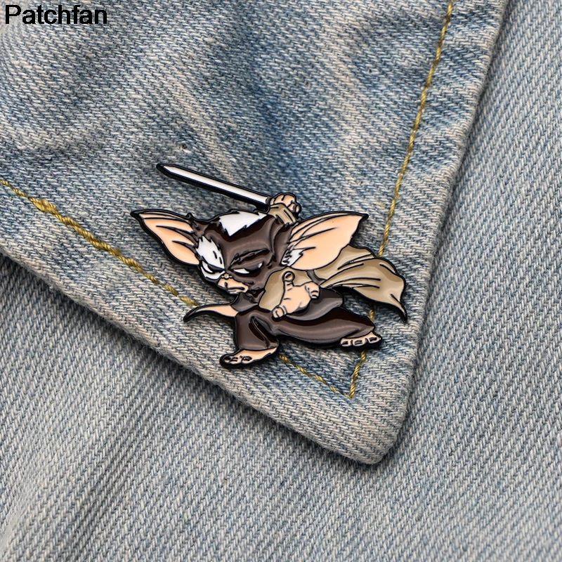 Patchfan Gremlins Gizmo цинковые булавки para рюкзак pride clothes медаль сумка рубашка шляпа Значки броши для мужчин и женщин A1916