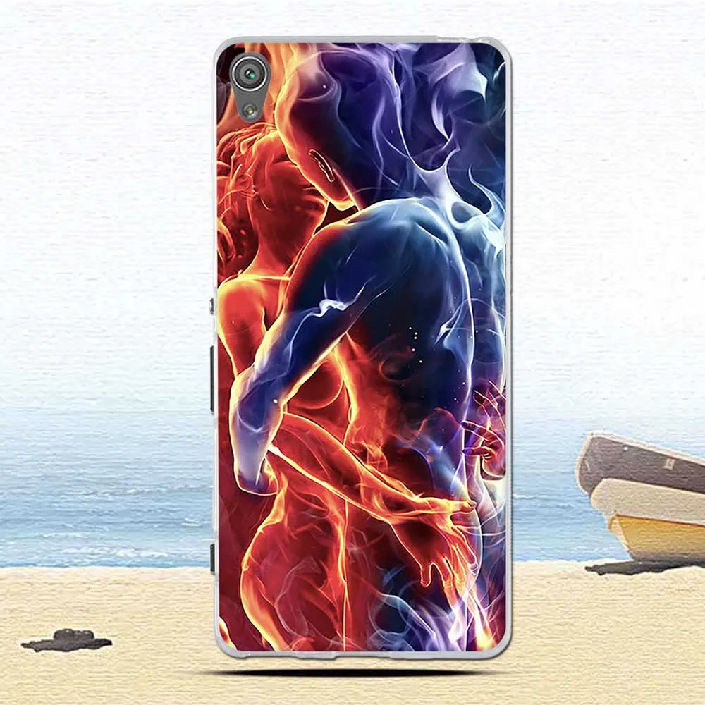 25 Чехол для телефона, чехол для sony Xperia XA F3111 F3112, мягкий силиконовый термополиуретановый Модный чехол с цветочным рисунком для sony Xperia XA1 Plus, чехол - Цвет: 25