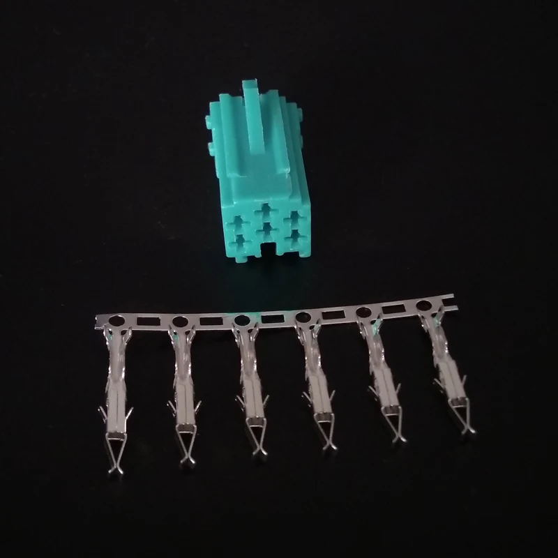 Biurlink 6 контактный разъем для автомобильного мини кабеля ISO контакты Volkswagen Becker Audi