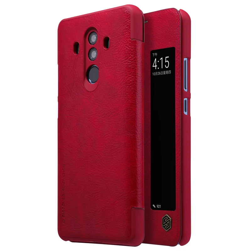 Чехол для Huawei Mate 10 pro кожаный флип-чехол NILLKIN Модный чехол с надписью сна сумки