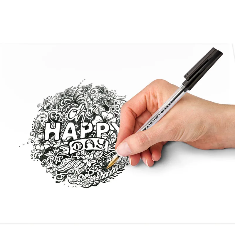 Ручка STAEDTLER 430F/M Canetas шариковые ручки Черный Синий Красный Ручка Студенческая Caneta офисная Lapiceros Creativos Papeleria Y Oficina