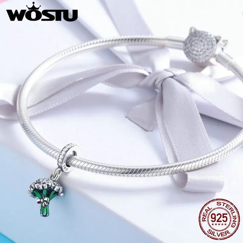 WOSTU ювелирные изделия из стерлингового серебра 925 пробы цветок ромашки