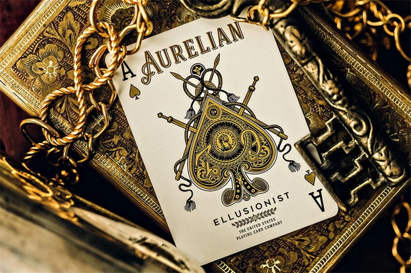 1 Палуба велосипед Ellusionist Aurelian США Игральные Карты Magic Poker Новый Запечатанный