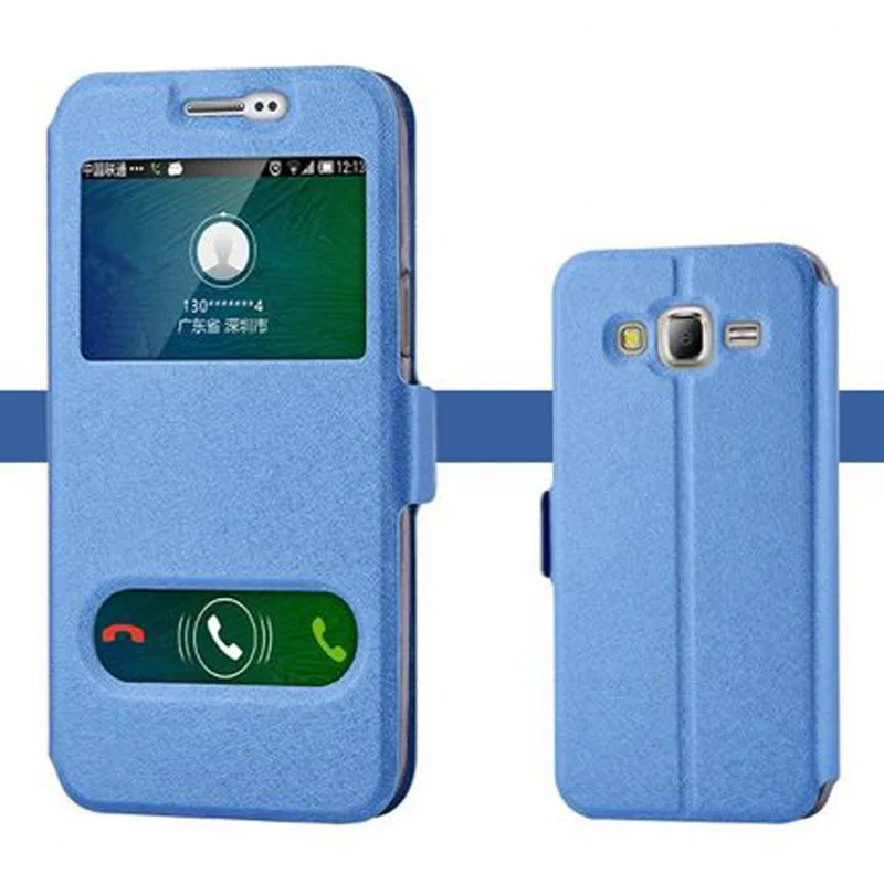 Кожаная подставка из ТПУ флип-чехол для samsung Galaxy j5 J500 J5008 SM-J500F чехол для телефона в виде ракушки чехол с окошком для samsung j5