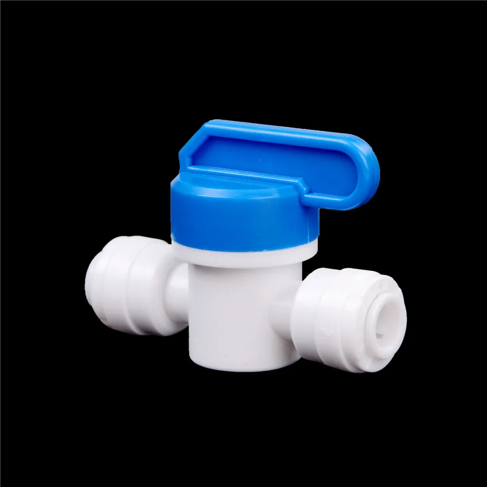 1/4&quot - PE Pipe Fittings Hose Quick Connection Ball Valve Water Reveser Osmosis Aquarium System High Quality | Обустройство дома