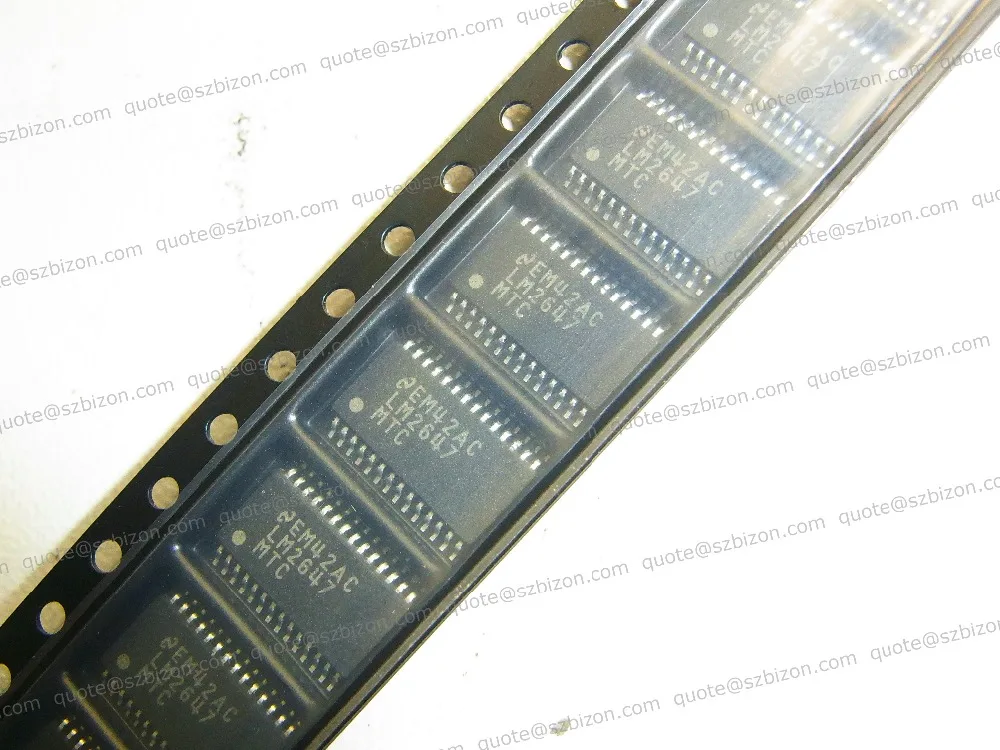 Быстрая и бесплатная доставка 10 шт./лот LM2647MTC IC TSSOP28|Запчасти для кондиционера| |
